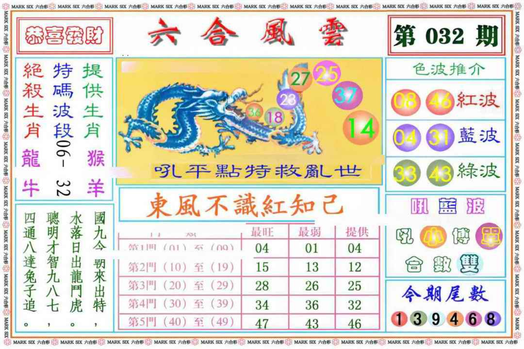 032期六合风云《另版》[图]